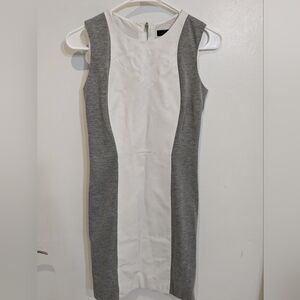 Aqua Pleather Knit Stretch Dress, XS